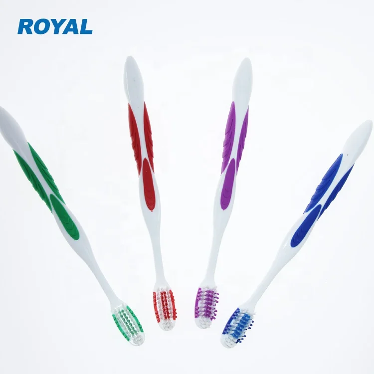 Escovas de dente soft nylon toothbrush for home use gum massage soft rubber brush