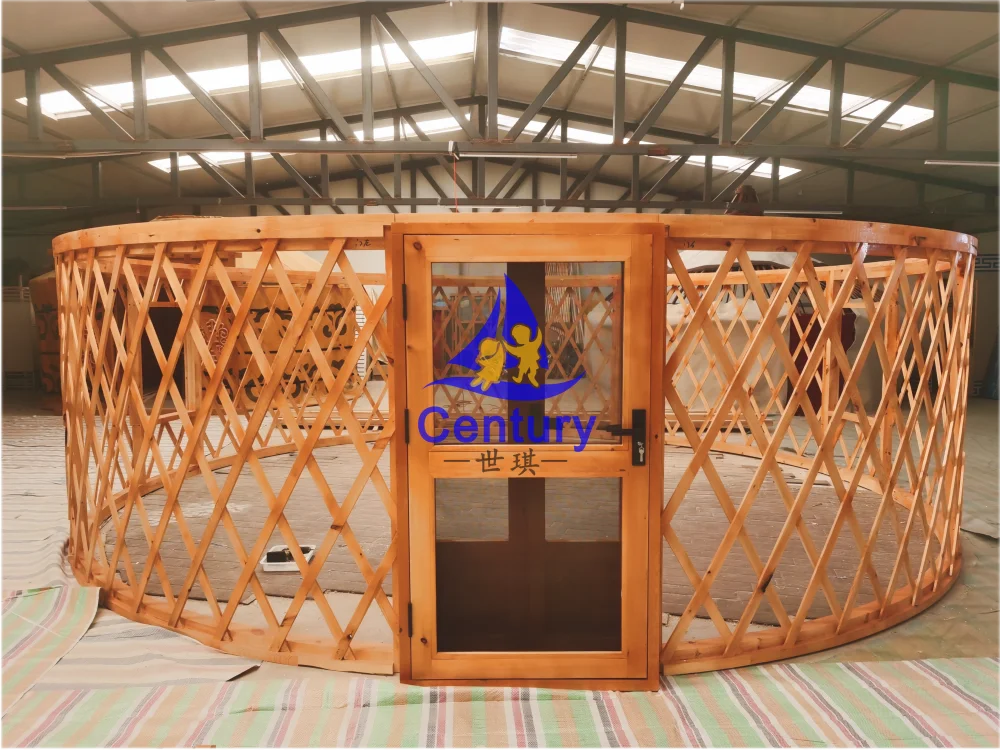 High Quality 4 Seasons Dome Tent Mongolian Yurts