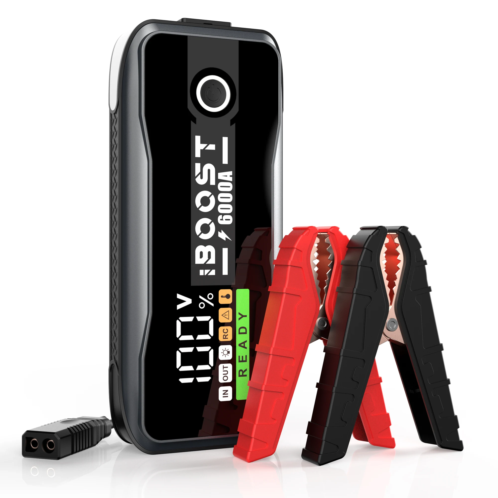 Portable Booster Vehicle Lithium Battery Power Bank Pd65 Jump Starter Usb C 12v Starting Truck Car Jumper Starter