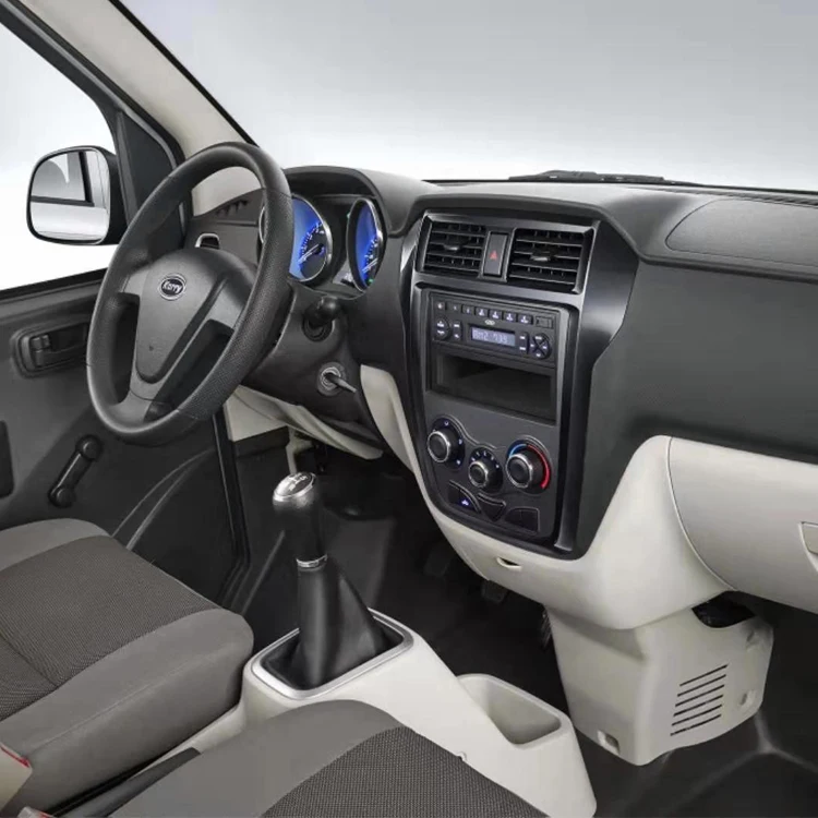 Chery new cars from china for sales 5 seats bi-color interior design high speed automatic vehicle mini cargo truck double cabin