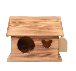 Hamster Chinchilla Small Animals Pet Hut Wooden House