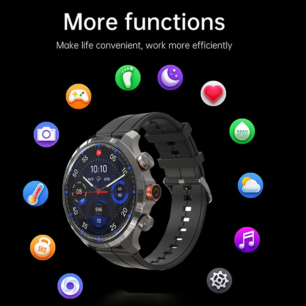 New High Quality Adult Smart Watch For Men Sports Fitness 4G Wifi Gps Watches For Android Ios Smartwatch Relojes Intelligente