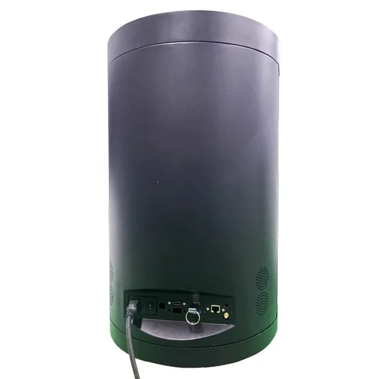 5.5 10.1 21.5 Inch Cylindrical 3D Holographic Projection Ai Interaction Transparent Showcase Holographic 3D Technology Display