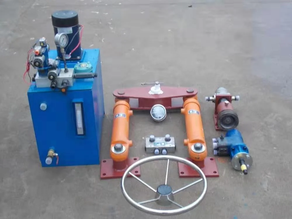 Гидравлический рулевой цилиндр двойного действия