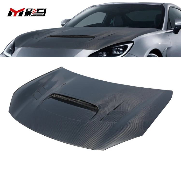 High Quality Carbon Fiber Engine Hoods For Toyota Gr86 Subaru Brz Engine Cover 2021-2023