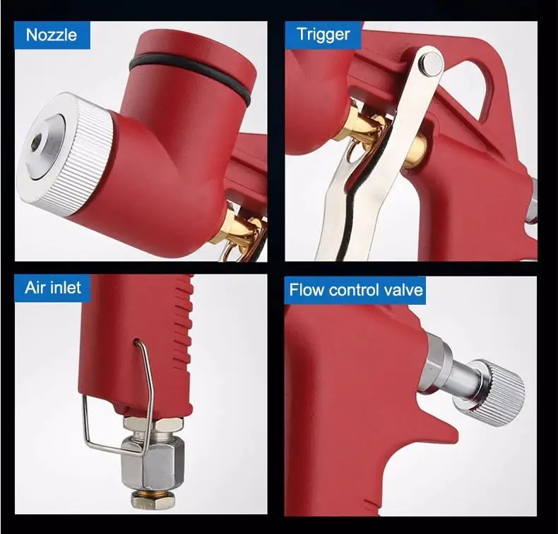 Air Texture Hopper Spray Gun