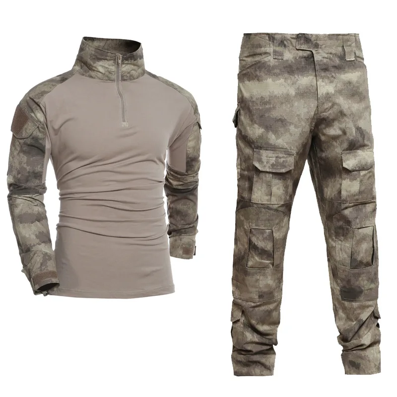 Men Combat Marine special troops camouflage military uniform Outdoor Tactical frog suit