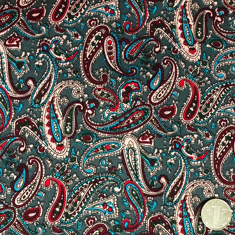 high quality comfortable children wear digital printed effect cotton fabric