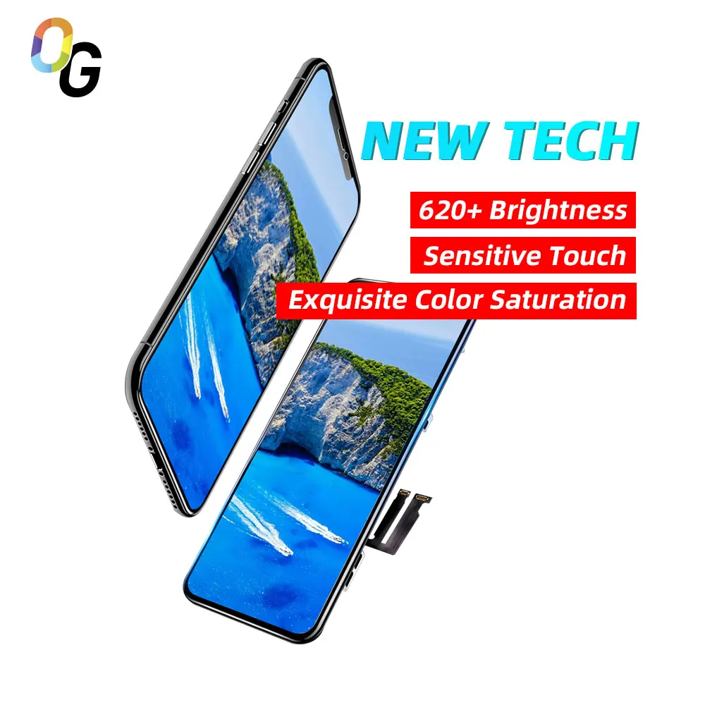  OG сотовый телефон часть сенсорный экран для iphone X XS XR 11 Max ЖК-экран Мобильный Замена