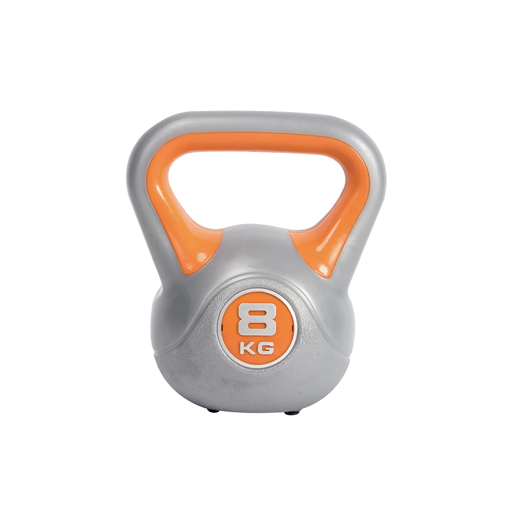 Custom High Quality Power Training WeightLifting Colorful Plastic Sand Kettlebell