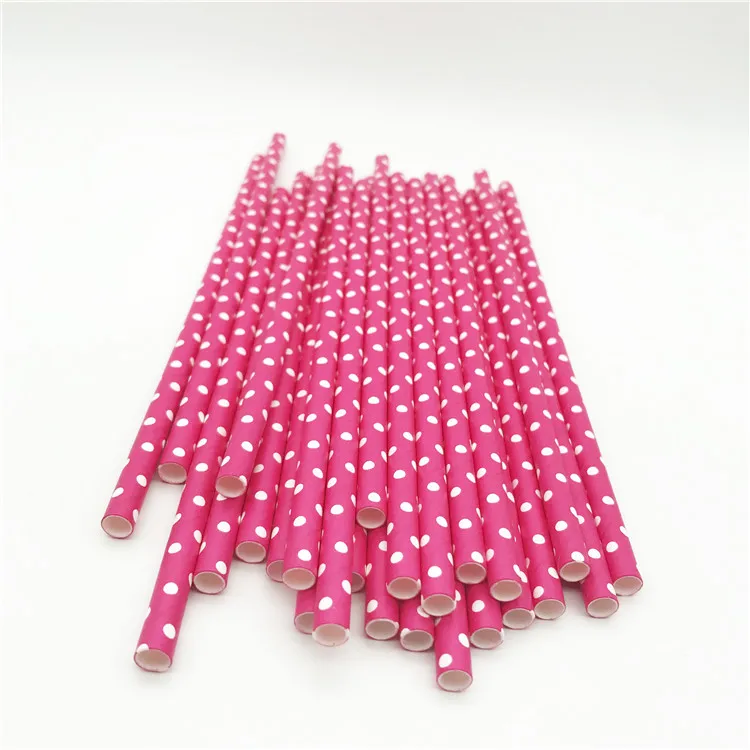 Party Supplies Wholesale 6 mm Drinking Paper Straw