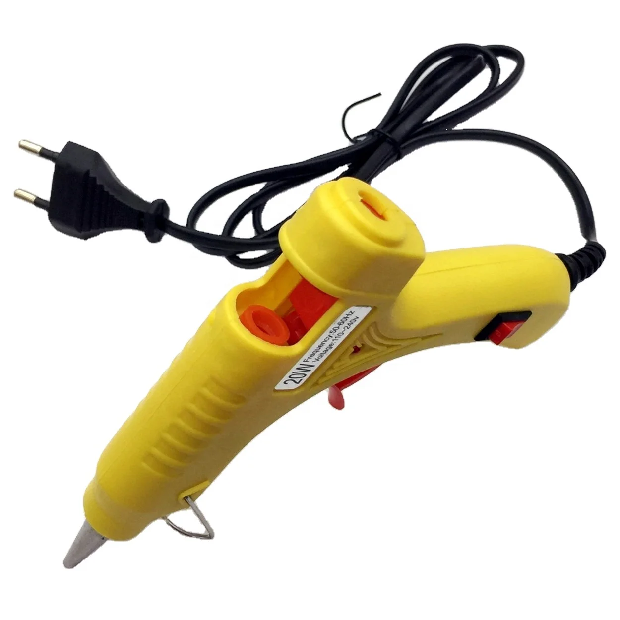 factory DIY use 20w hot melt glue machine small size glue gun with switch