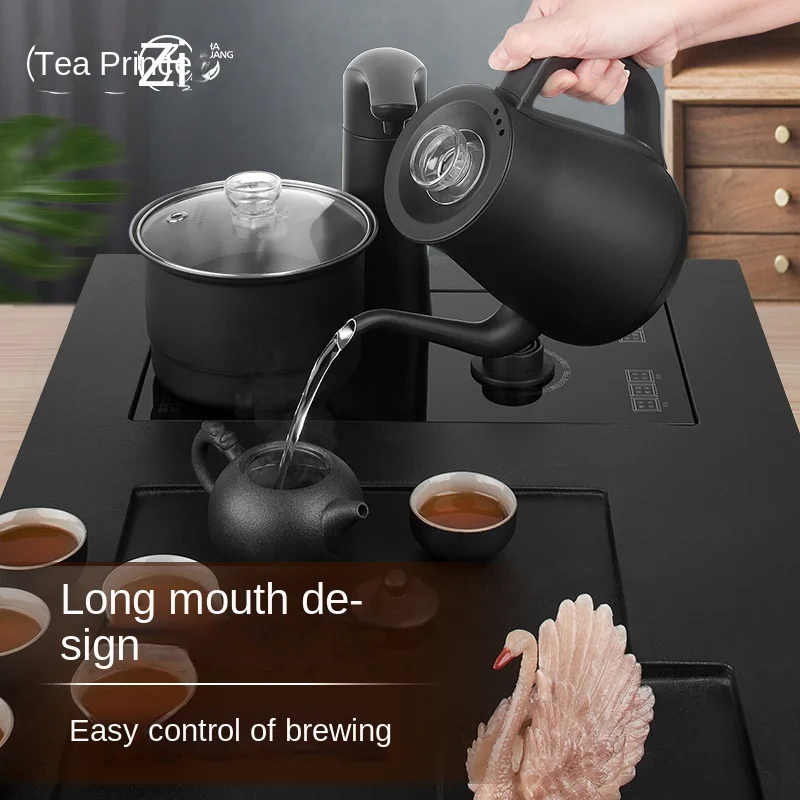 Digital Control 1L Stainless Steel Electric Tea Pot Kettle Factory Price for Household and Hotel Use Glass Tea/Coffee Pouring