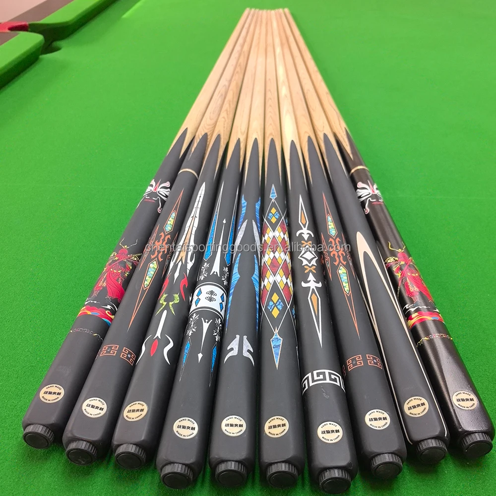 Quick Delivery Widely Used Snooker Cue Billiards Factory Direct Sale Superior Quality Pool Cues Billiards Accessories