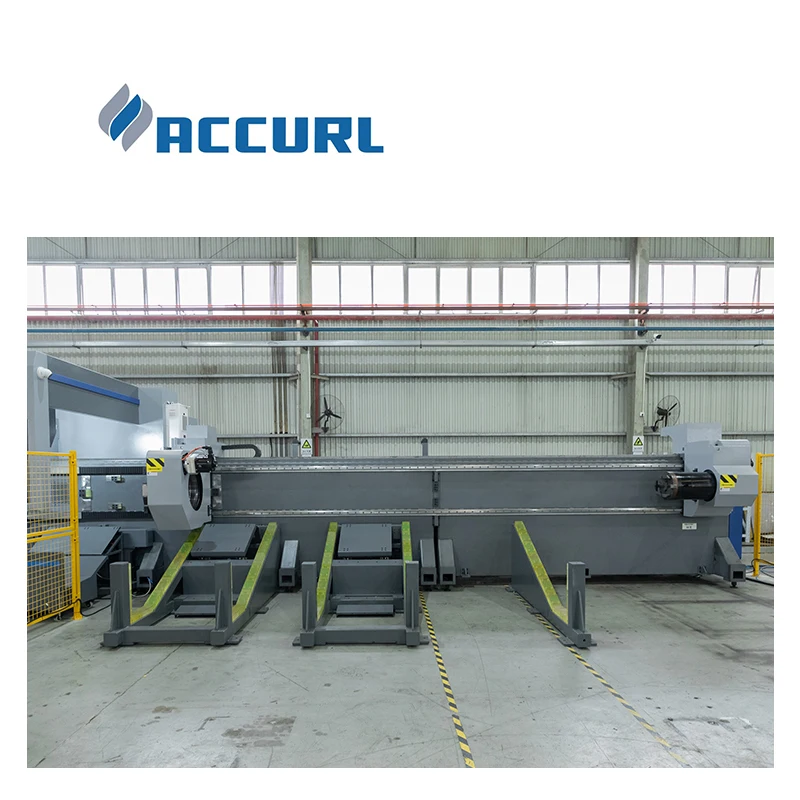 ACCURL Economical Tubeline Metal Laser Cutting Machine for metal cut Stainless steel, carbon steel