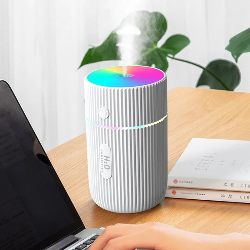 OEM colorful light mini sprayer handheld LED colors lamp USB portable table car Water Air Indoor Ultrasonic Fogger Humidifier