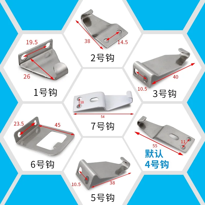 Factory direct stainless steel crescent lock thickened  luxury Crescent lock window lock manufacturers wholesale sliding window