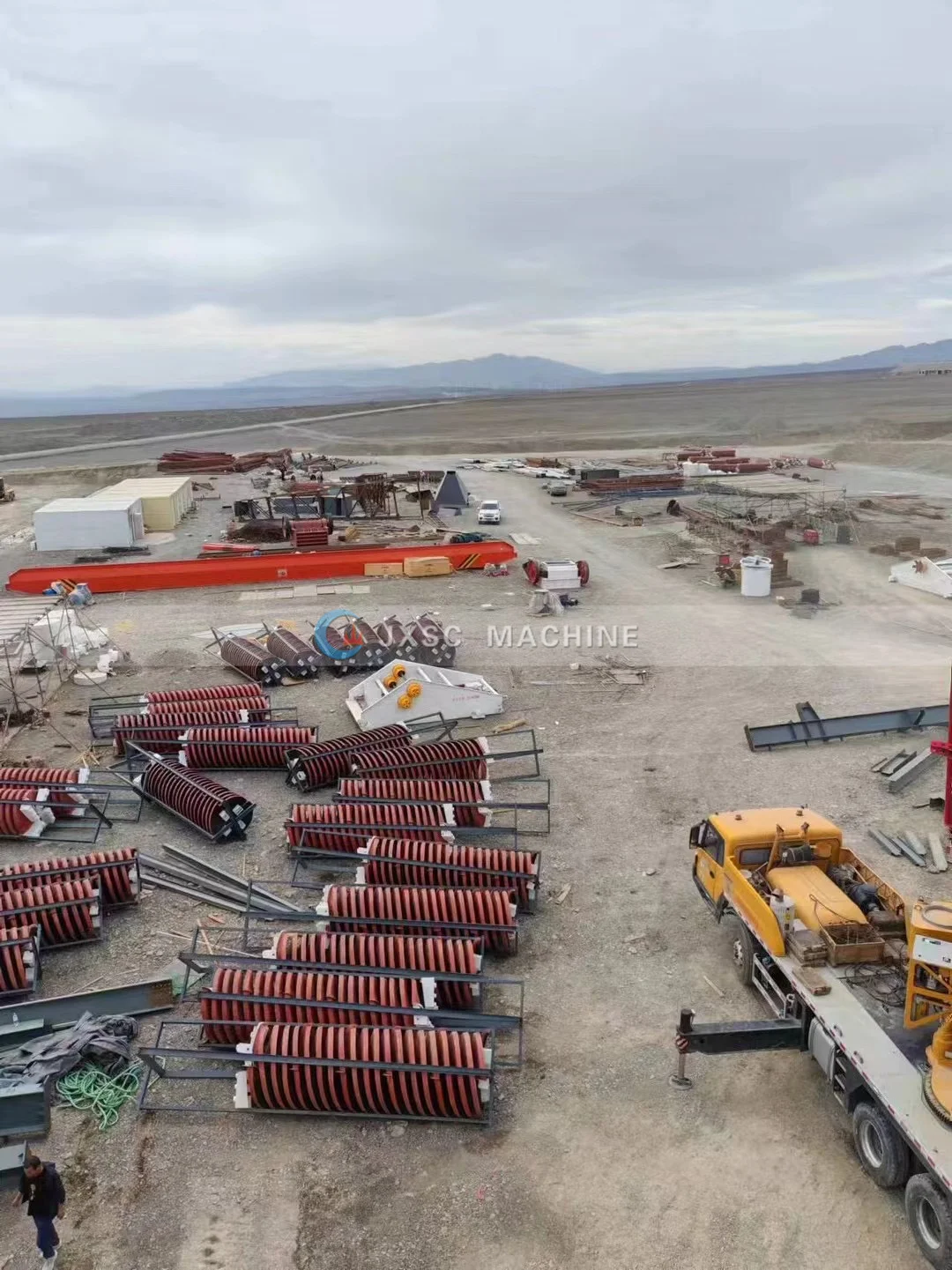 150TPH HMW Plant Zircon Garnet Rutile Beneficiation Equipment Complete Setup Heavy Mineral Sand Wash Plant