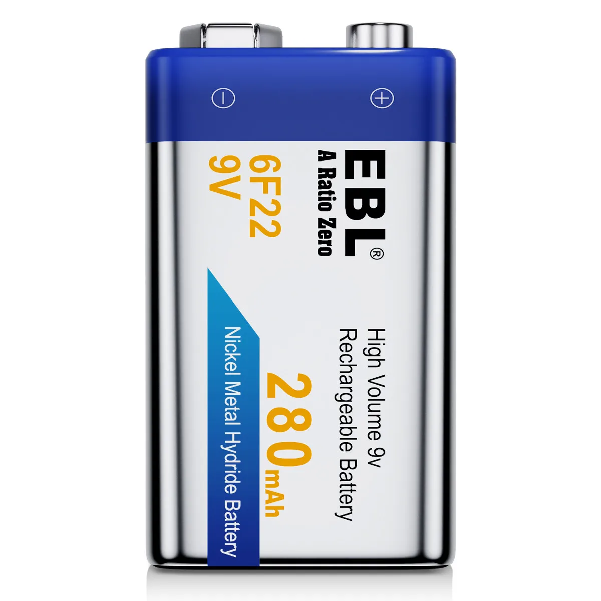 EBL горячие продажи 9 Вольт Аккумуляторная Батарея NIMH батареи