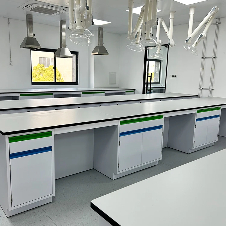 Pharmaceutical industry laboratory furniture lab bench working table medical laboratory cabinet