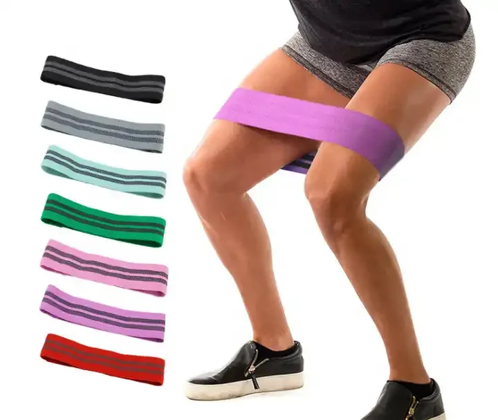 Manufacturers Set of 3 Resistance Band Set Gym Fitness Glute  Exercise Hip Circle