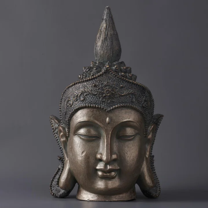 Modern Resin Buddha Statue of Protection Religious Art Sculpture Mold for Home Decoration Garden Figurine for Gifts
