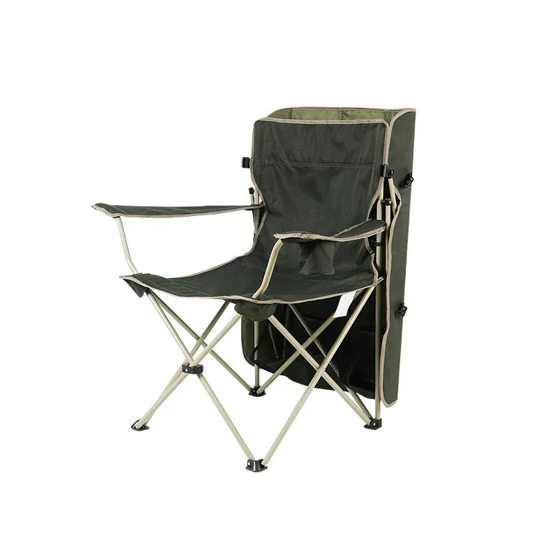 High Quality Outdoor Foldable Steel Tube Heavy Duty Custom Ultralight Portable Folding Chair With Canopy