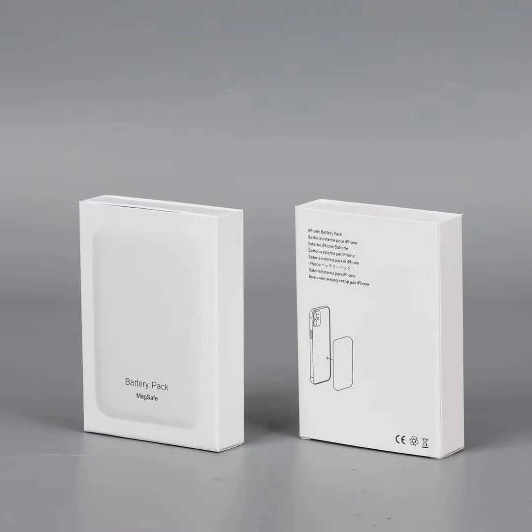 Customize Logo Portable Slim 3000mAh 5000mAh 10000mAh Magnetic Wireless charger magsafes Power bank 2 in 1 wireless power banks