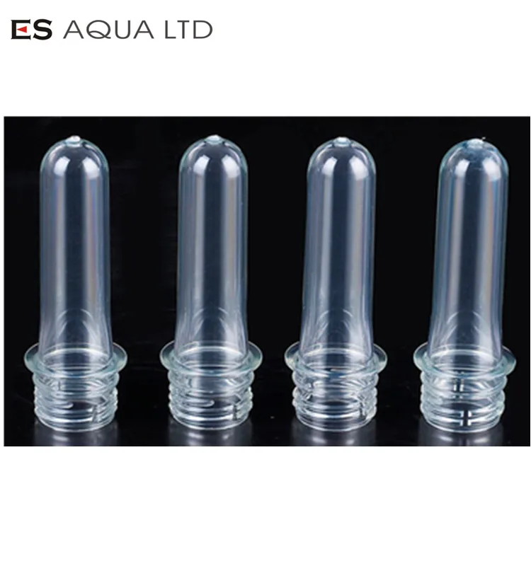PCO 1810/1881 28mm/30mm/38mm/45mm/48mm/55mm Plastic PET Preform for 300ml/350ml/500ml/1L/1.5L/2L/5L/10L/20L Water Bottle
