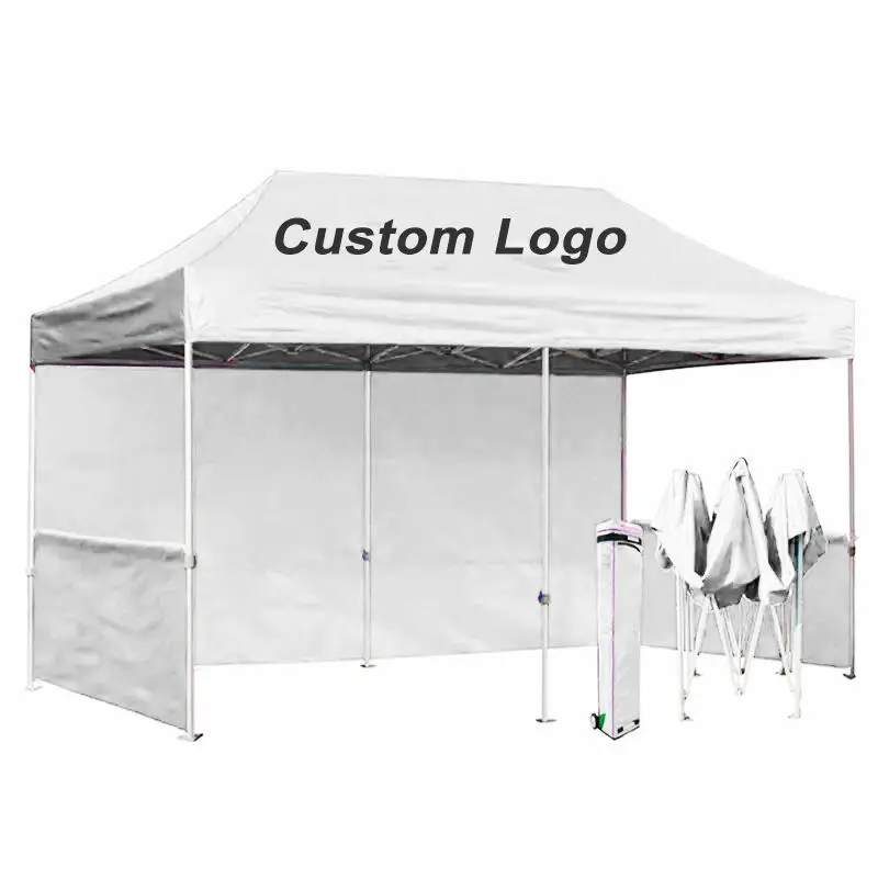 Custom Print 3x3 Promotional Folding Event Awning Pop Up Tent Display Party Logo Wedding Marquee Gazebo Canopy Trade Show Tents