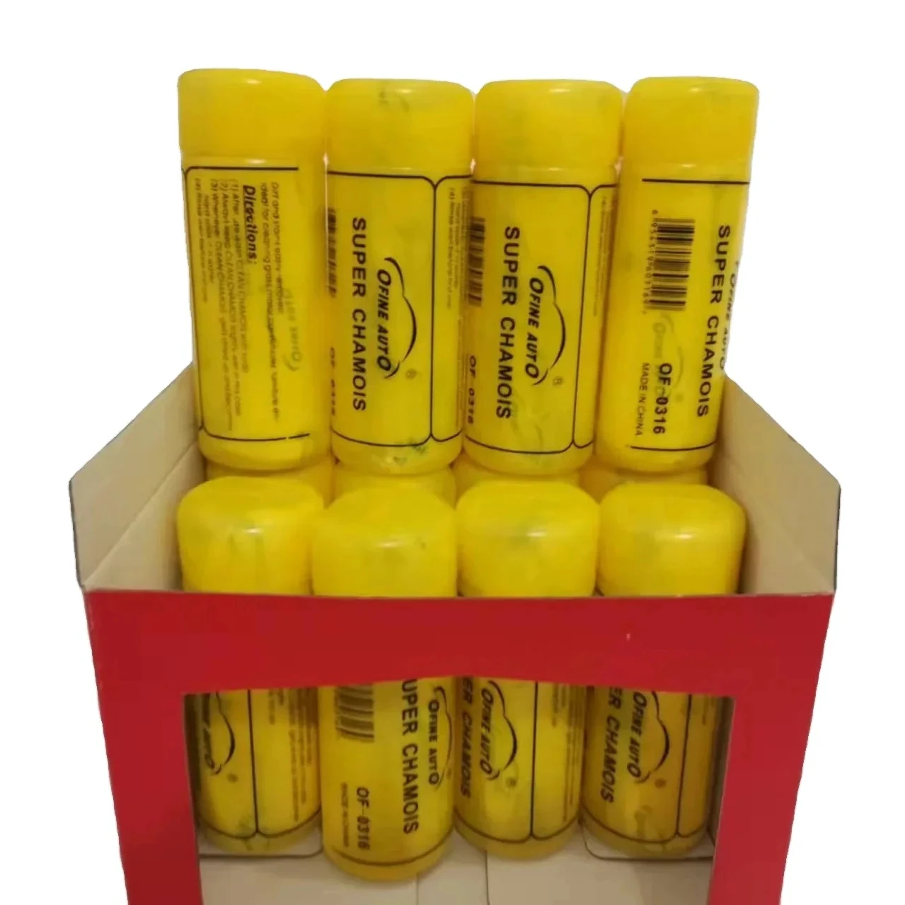 PVA absorbent synthetic polyester chamois fabric car pva chamois towel car drying towel