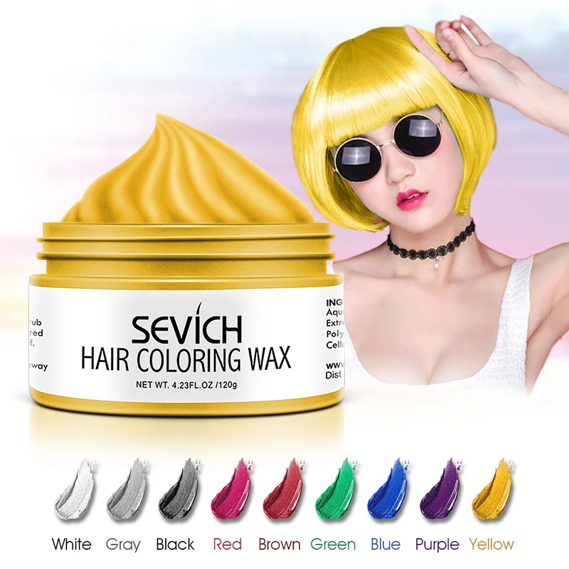 create you own brand temporary hair color best selling wax