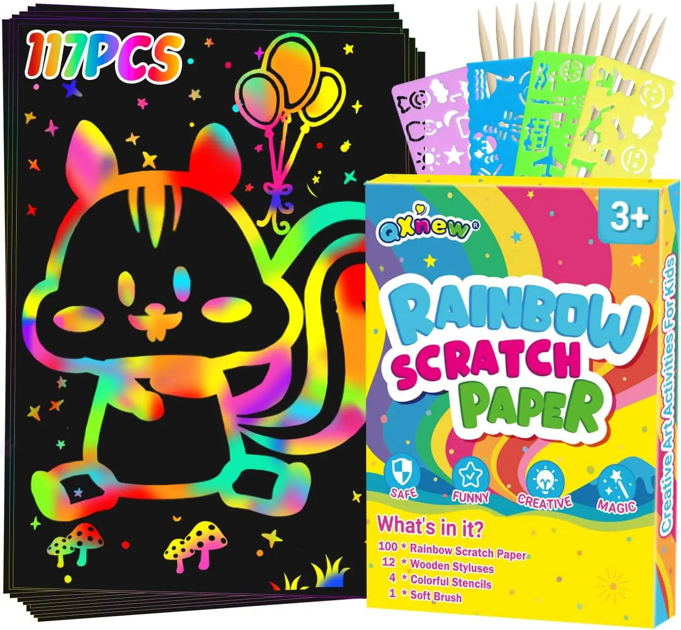 black scratch off color paper animal paper rainbow scratch black scratch paper made color scratch paper
