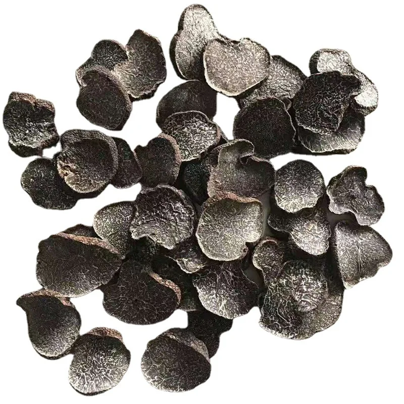 Выбранные китайские черные трюфели сушеные ломтики дикий гриб свинка Арка гриб черный трюфель сухие товары