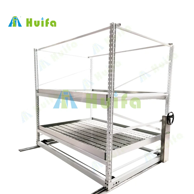 Vertical Farming Racks Equipment Hydroponics Plant Growing Table For Medical Hemp Planting