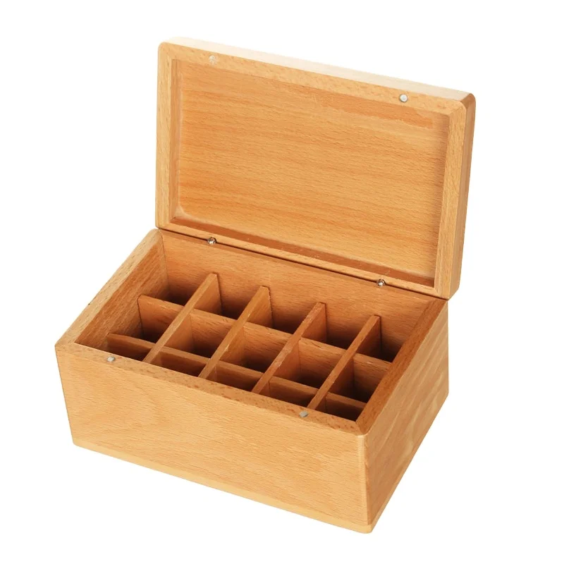 Oak Wooden Essential Oil Storage Box YIXING4177