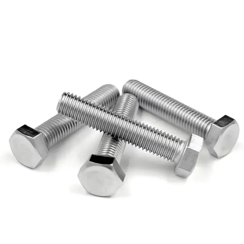 Factory Direct Sale Construction M6 M8 M10 M12 A2 Stainless Steel Hexagon Head Bolt