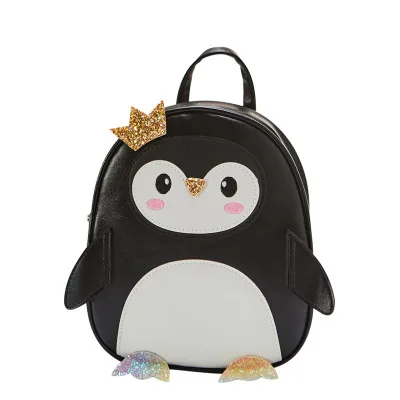 
Cartoon school bag supplier factory price cute penguin animal backpack 