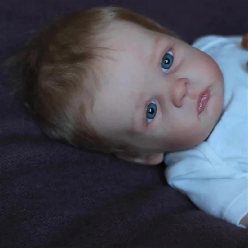 Wholesale NPK 55Cm Silicone Reborn Doll Realistic Newborn Real Lifelike Silicone Reborn Baby Dolls