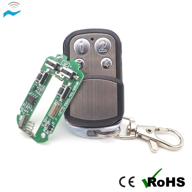 433.92Mhz Cloning Gate for Garage Door Remote Control Switch Portable Duplicator Key For Car For Chip 2260 2262