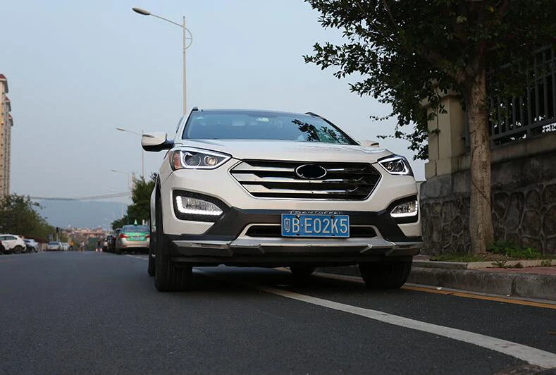 AKD Car Styling Head Lamp for Hyundai IX45 Headlights 2013-2016 New Santa Fe LED Headlight DRL Hid Bi Xenon Auto AccessoriesAKD