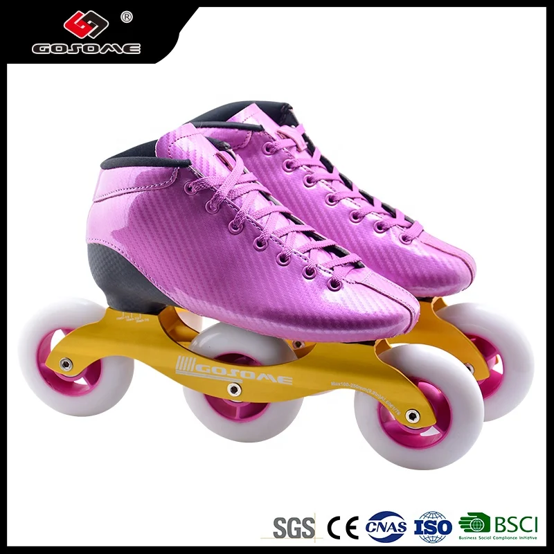 Gosome GX-1602C встроенный кататься на коньках скорости для малышей и детей свободный стиль слалом