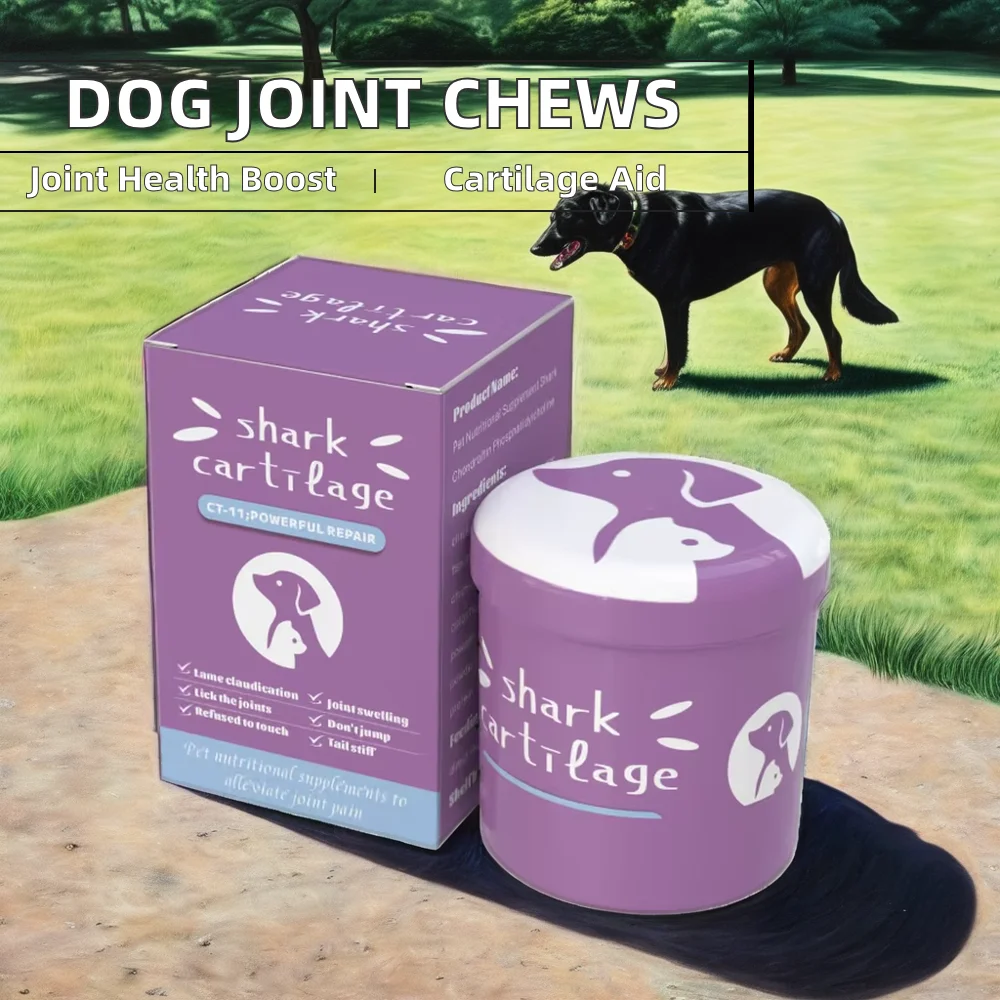 Turkey Tuna Flavored Hip Joint Supplement for Dogs Glucosamine Chondroitin MSM Vitamin A Vitamin D for Pet