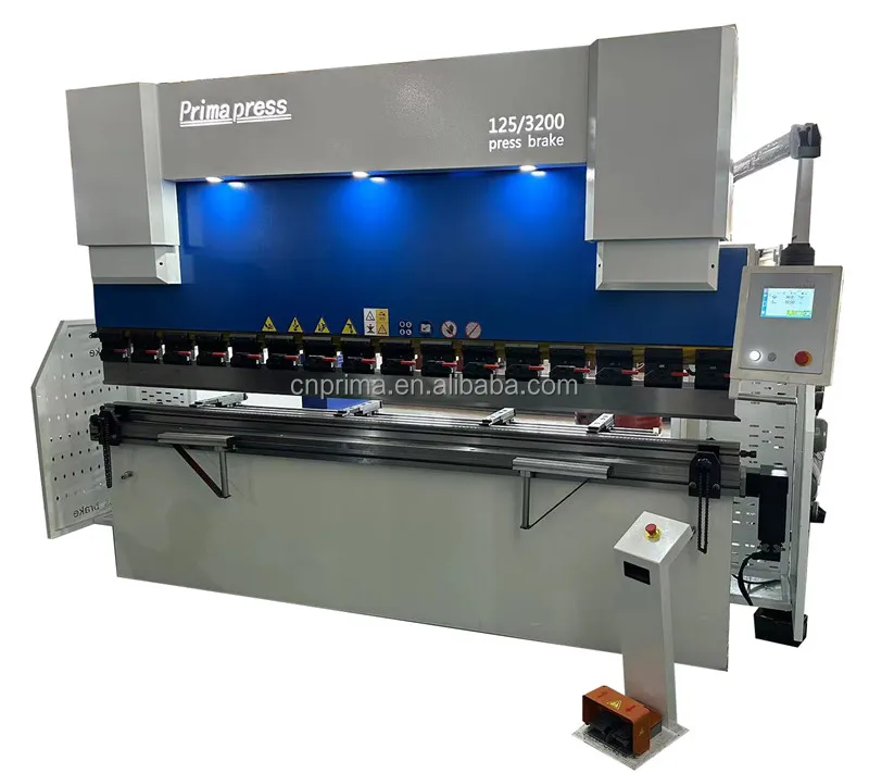 WC67K 125T\/3200 6+1 axis cnc sheet metal bending machine Hydraulic manual bending machine cnc press brake