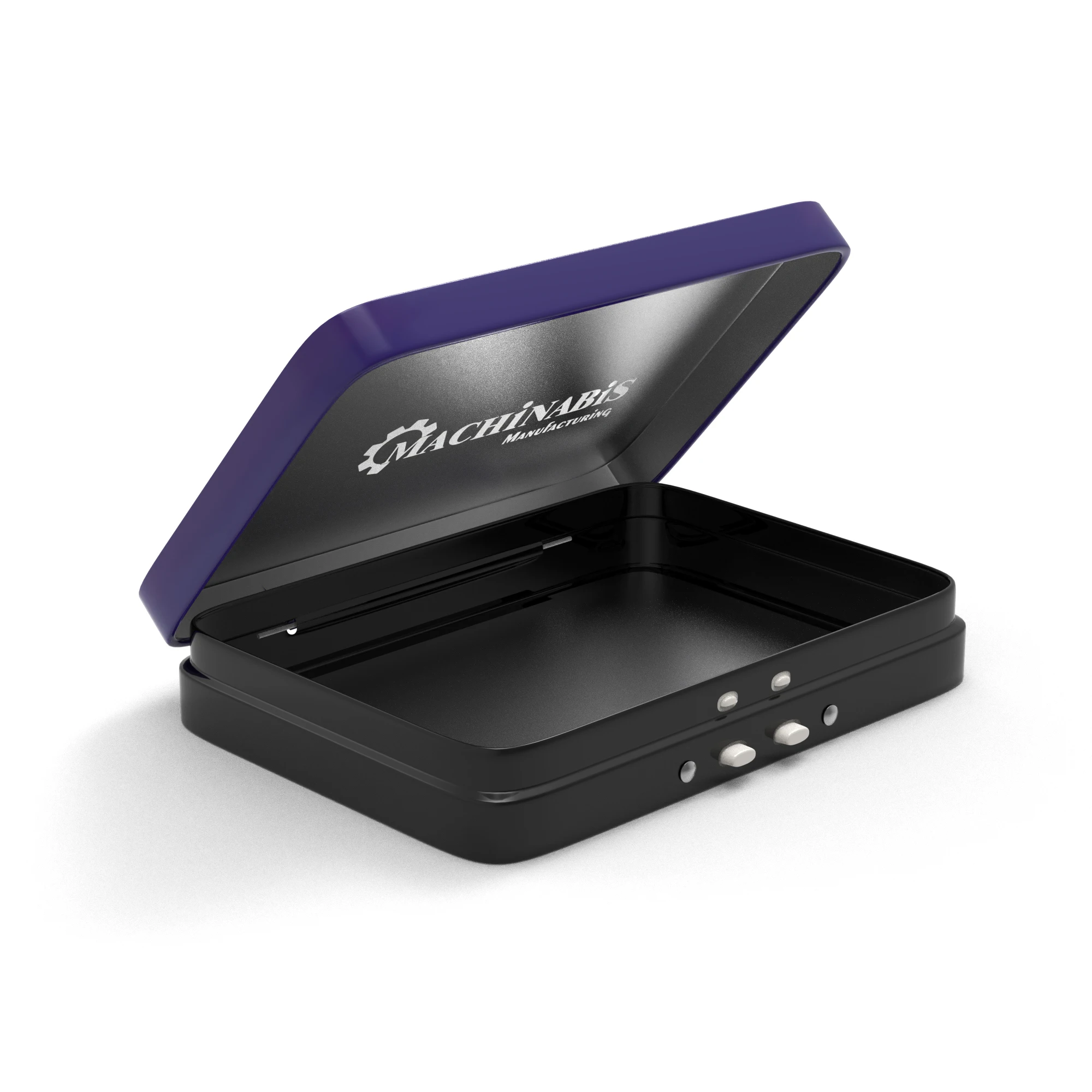 High Quality Rectangle Metal Candy Flower 0.7OZ 0.9OZ Small Can  with Plastic CR Button