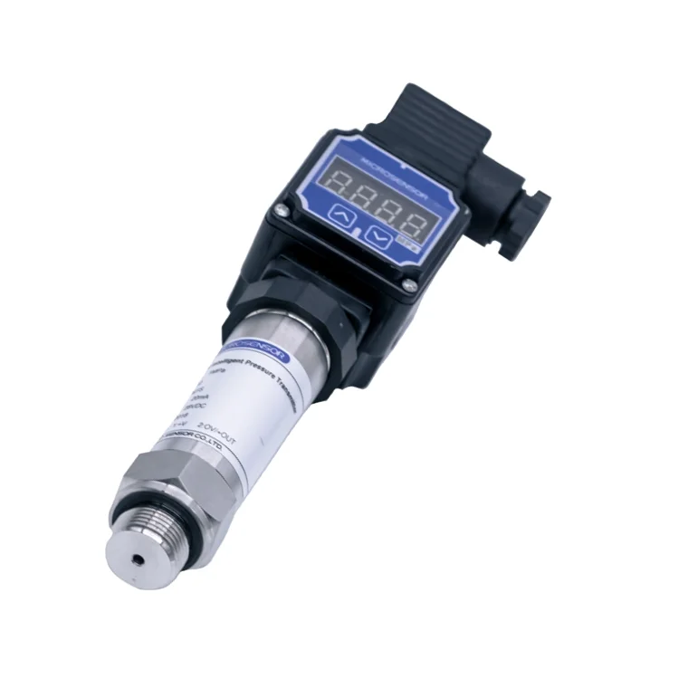 Microsensor Pressure Sensor OEM ODM Transmitter Pressure Transducer MPM489 with Display Piezoresistive Analog 4-20mA Sensor