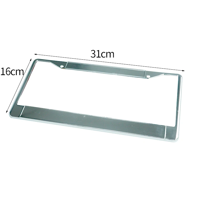OEM ODM китайский поставщик рамка для номерного знака автомобиля декоративные алюминиевые красочные штамповочные детали с ЧПУ
