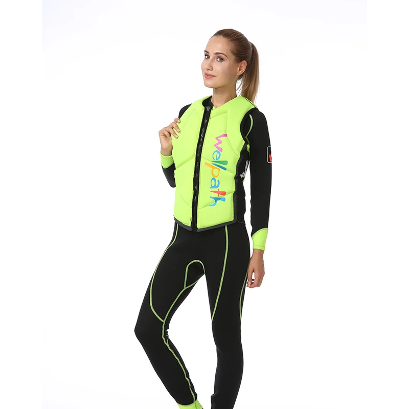 Wellpath Factory Custom Adults Neoprene Life Jackets Snorkeling Vests Kayak Diving Paddle Boating Water Sports Men/Women 2003