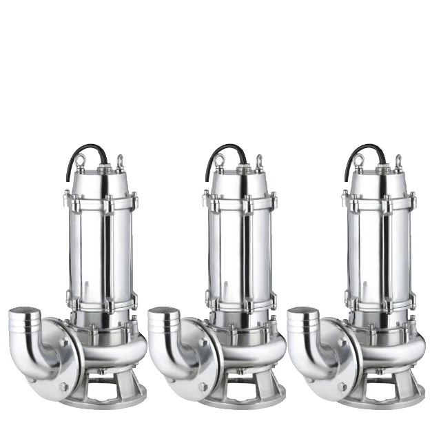high flow rate 50 hp powerful Stainless Steel sewage submersible pump price