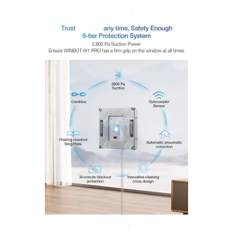 Product details 20% offEnds in 05:47:53 ECOVACSs Winbot W1 Pro Window Cleaning Robot, Intelligent Cleaning with Dual Cross